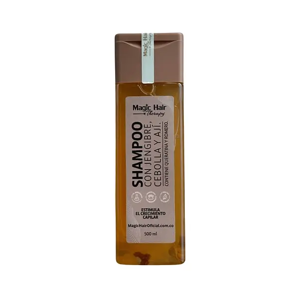 Shampoo De Cebolla Y Jengibre Magic Hair