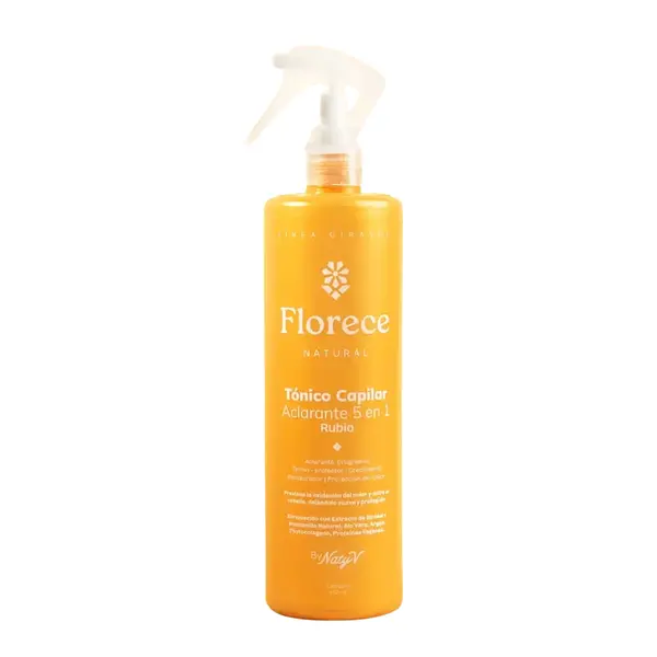Tónico Aclarante Rubio 450ml Florece Natural