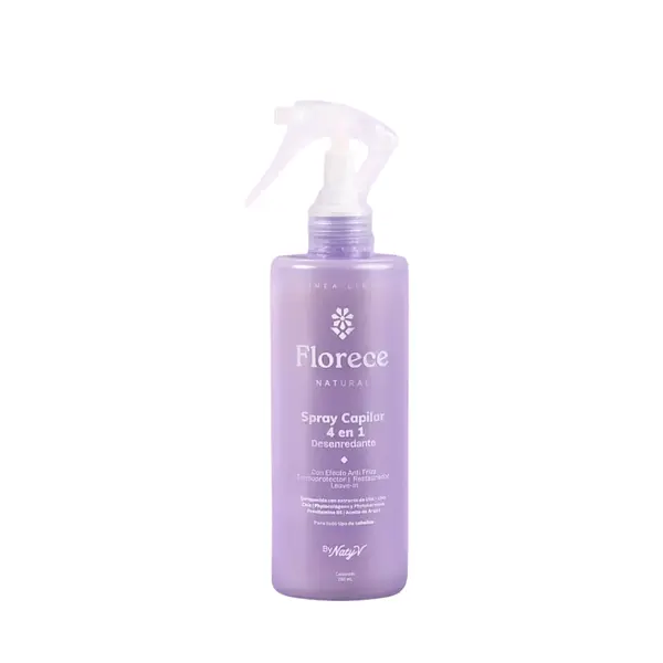 Spray Desenredante 4 En 1 250ml Florece Natural