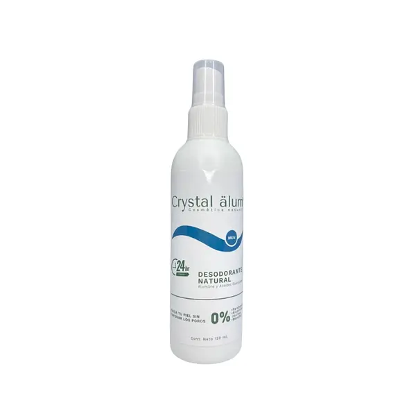 Desodorante Alumbre Hombre En Spray Crystal Alum